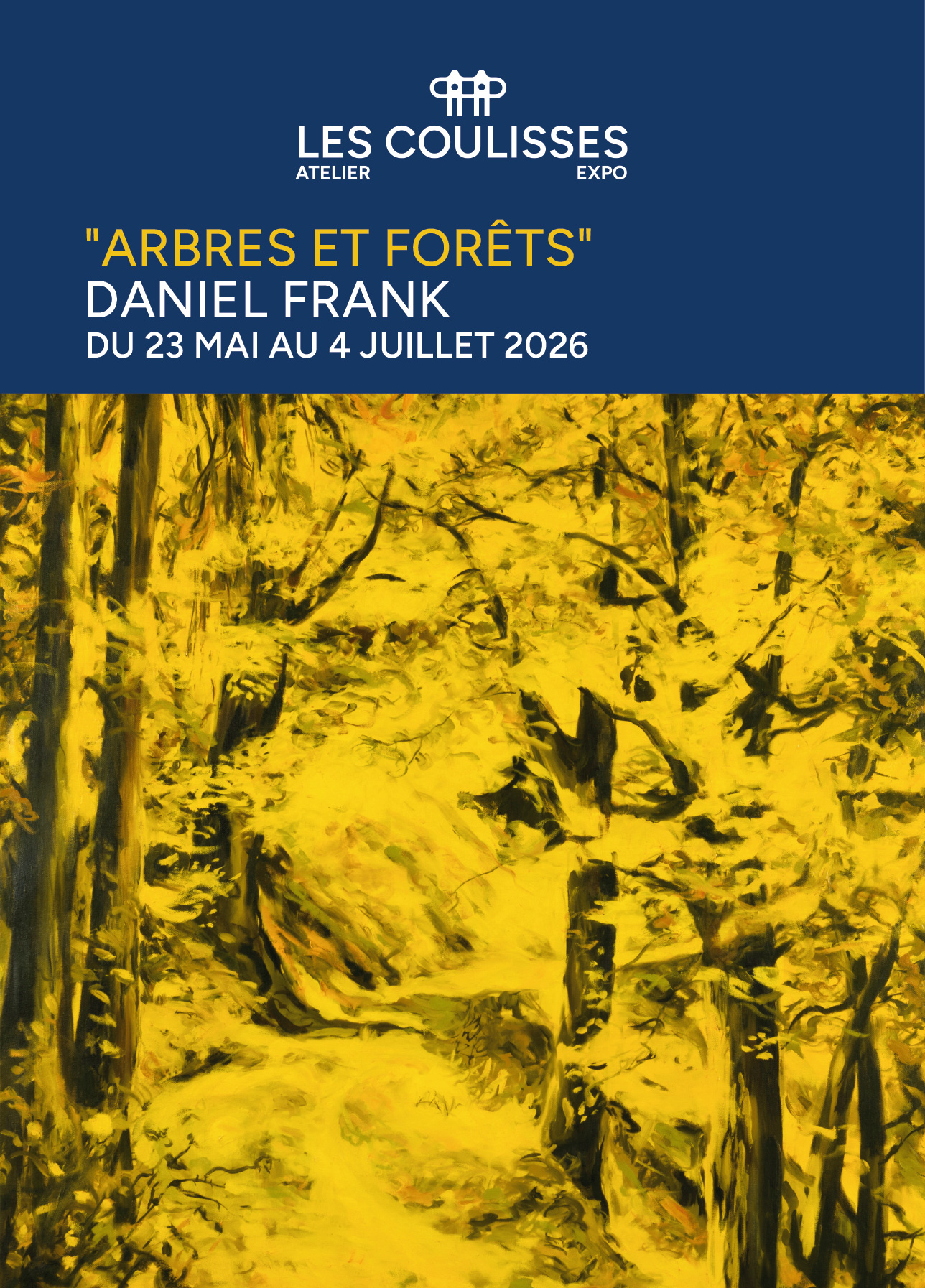 Affiche Daniel Frank, Arbres et Forêts